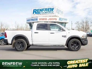 2021 Ram 1500 Classic Warlock Crew Cab 4x4, Heated Seats