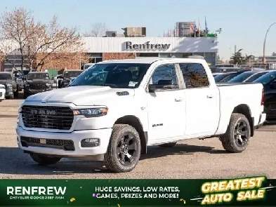 2026 Ram 1500 Sport Crew Cab 4x4, HEMI V8