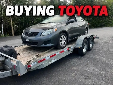 CASH FOR TOYOTAS ANY CONDITION