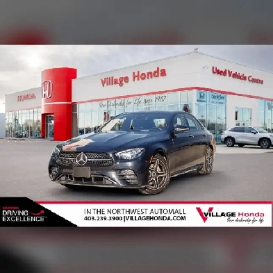 Used 2023 Mercedes-Benz E 350 4MATIC Sedan | $52,697   GST