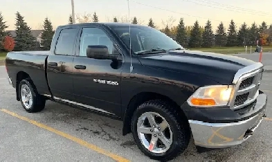 2010 Dodge Ram 1500 ST,4X4, Quad cab, Safetied