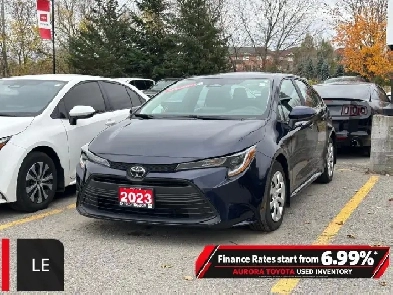 2023 Toyota Corolla LE 2.0L Toyota Corolla Efficiency! - Blin...