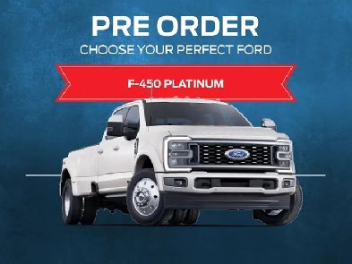 2027 Ford Super Duty F-450 Platinum