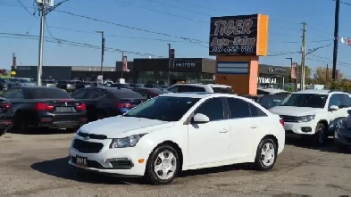 2016 Chevrolet Cruze LT, NAVI, LEATHER, SUNROOF, AUTO, ONLY 109K