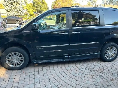 Wheelchair accessible van