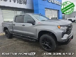 2026 Chevrolet Silverado 1500 LT Trail Boss - $496 B/W