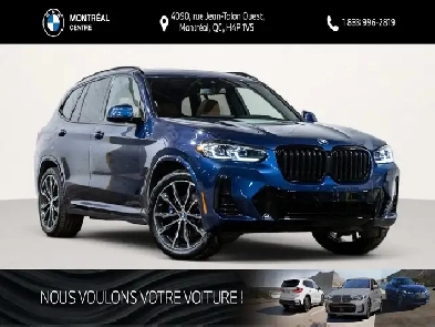 2023 BMW X3 xDrive30i | Premium | M Sport | Freins M Sport