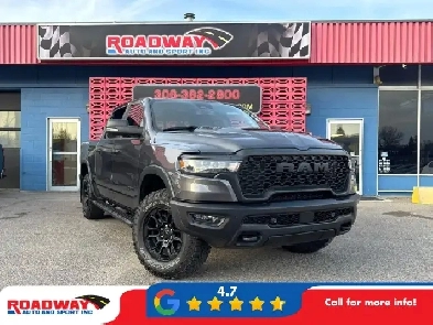 2026 RAM 1500 Rebel Heated Seats | Heated Steering Wheel | Na...