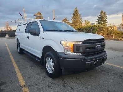 2019 Ford F-150 XL 4X4 6.5' SUPERCAB-CAP-LADDER RACKS-BED SLIDE
