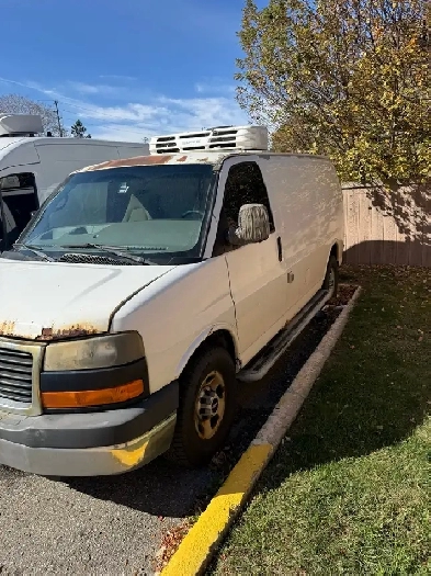 2009 GMC Savana Work Van - Reefer Installed, Repairs Needed