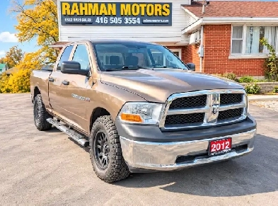 2012 Ram 1500 4WD Quad Cab 140.5' ST | Low mileage! | Excellent