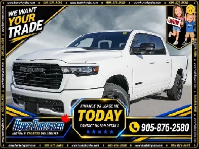 2026 RAM 1500 SPORT | PANO | 20S | 9-SPKR | NAVI | 4X4 | HTD STS