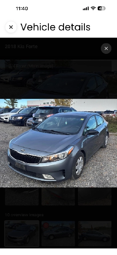 2018 Kia Forte Ex