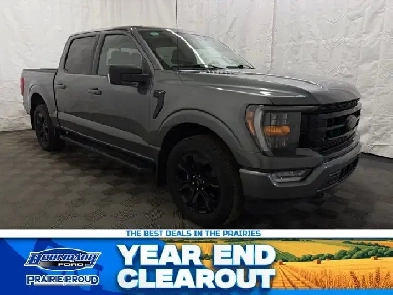 2023 Ford F-150 XLT 302A BLACK APPEARANCE w/HEATED BLACK LEATHER